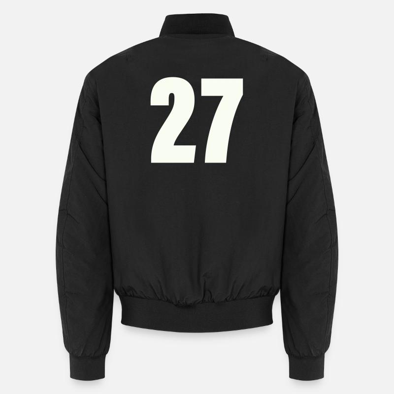 27 - Unisex Bomberjacke - Schwarz