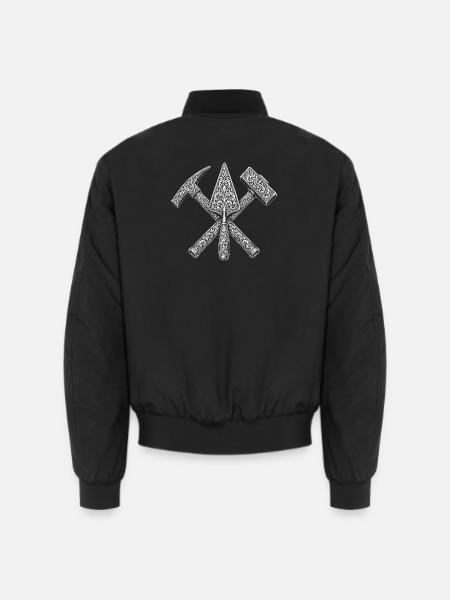 Bricklayer - Unisex Bomber Jacket - black