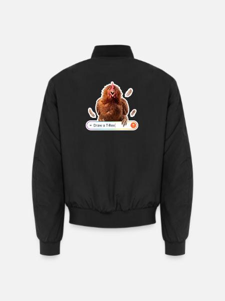 NOAI Trex - Unisex Bomberjacke - Schwarz