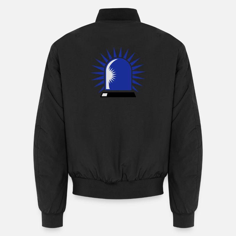 Blaulicht Unisex Bomberjacke