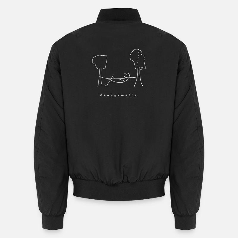 hängematte - Unisex Bomberjacke - Schwarz