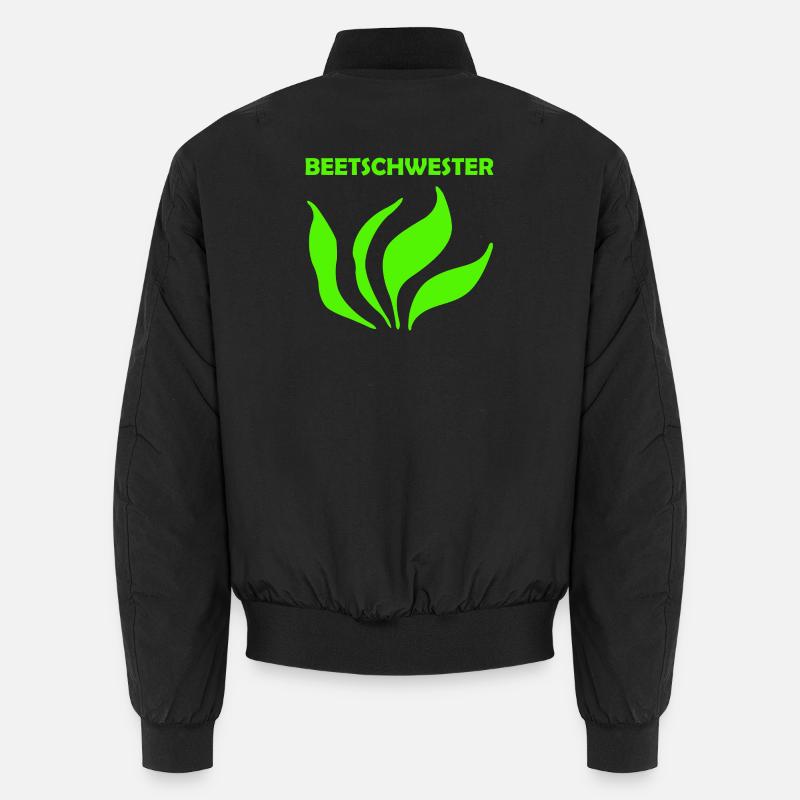Beetschwester - Unisex Bomberjacke - Schwarz