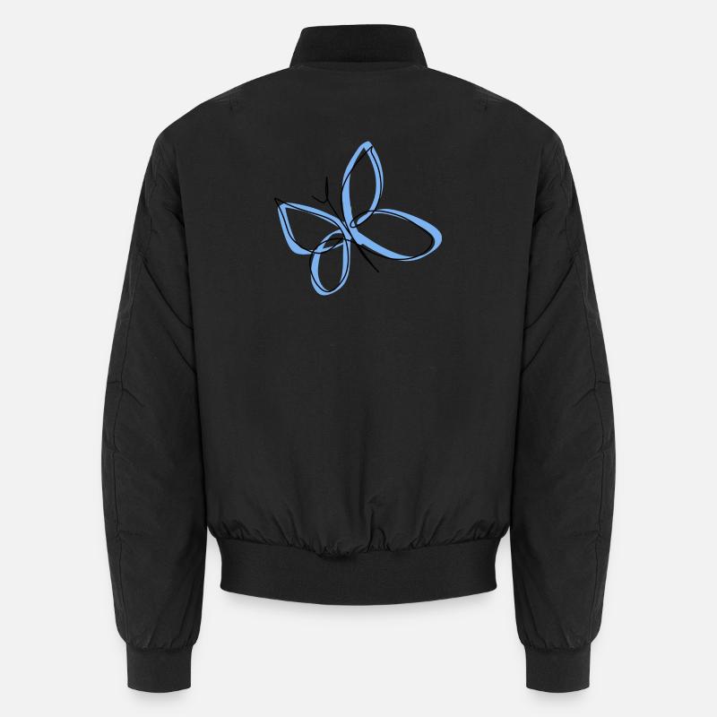 Schmetterling Unisex Bomberjacke