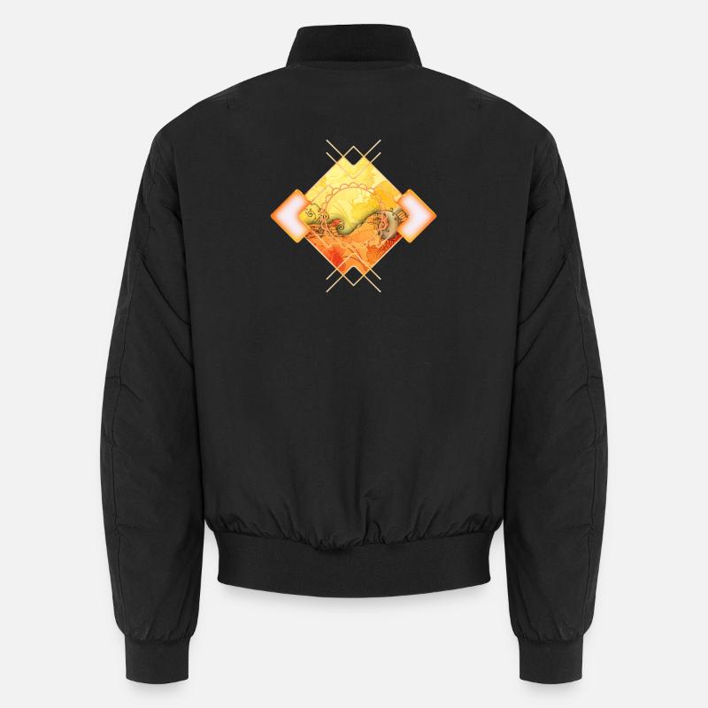 Roses élégantes avec notes d’ouverture Bomber unisexe