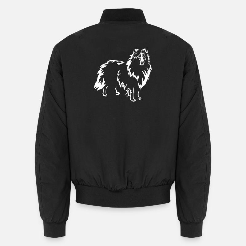 Sheltie « Édition Noire » Bomber unisexe
