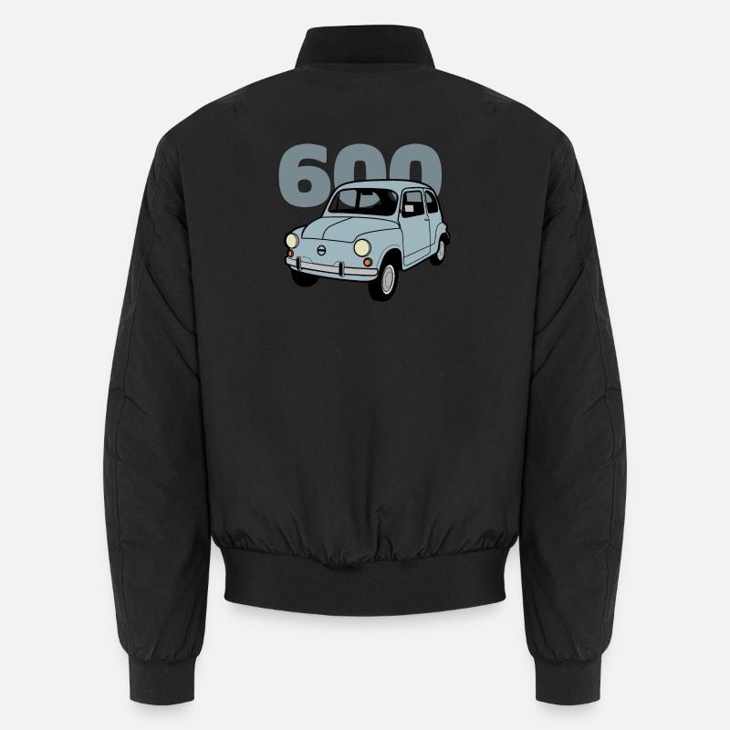 600 blue v2 - Unisex Bomber Jacket - black