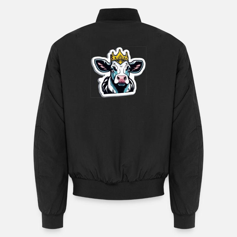 La vache est reine Bomber unisexe