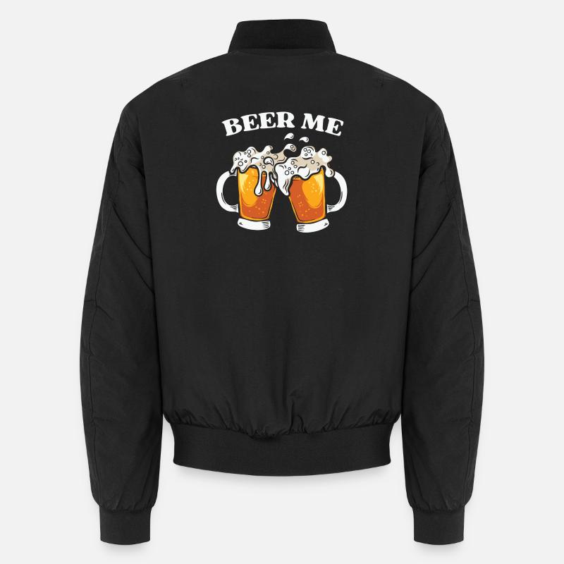 Bier, Bier trinken Unisex Bomberjacke