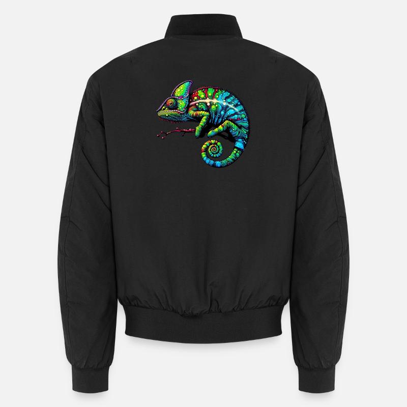 Chameleon - Unisex Bomber Jacket - black