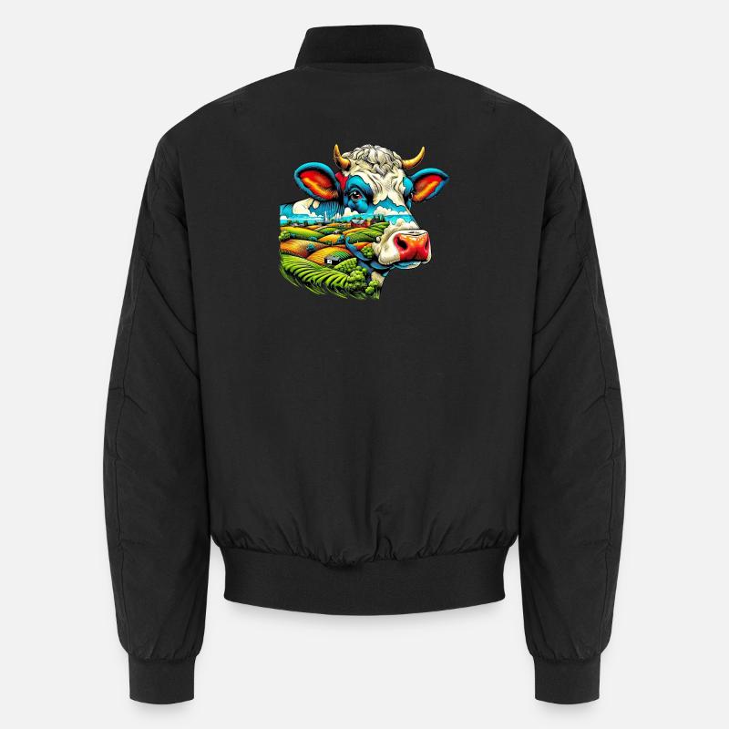 Kuh Unisex Bomberjacke