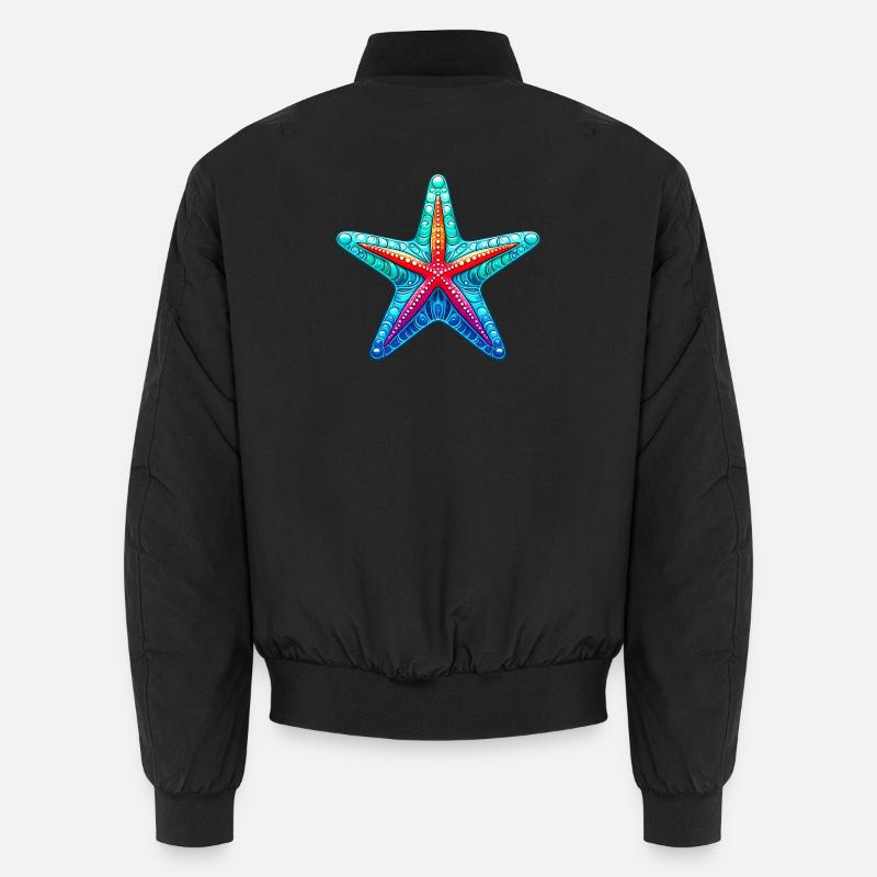 Seestern Unisex Bomberjacke