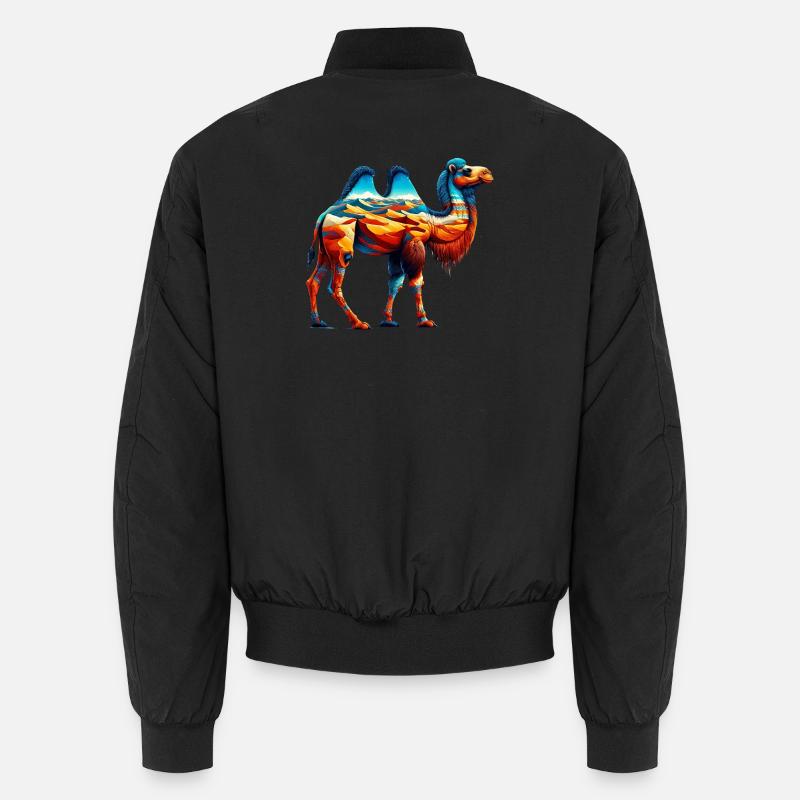 Chameau - Bomber unisexe - noir