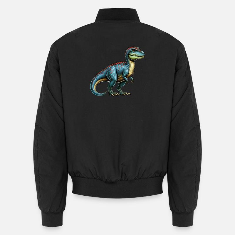 Dinosaure - Bomber unisexe - noir