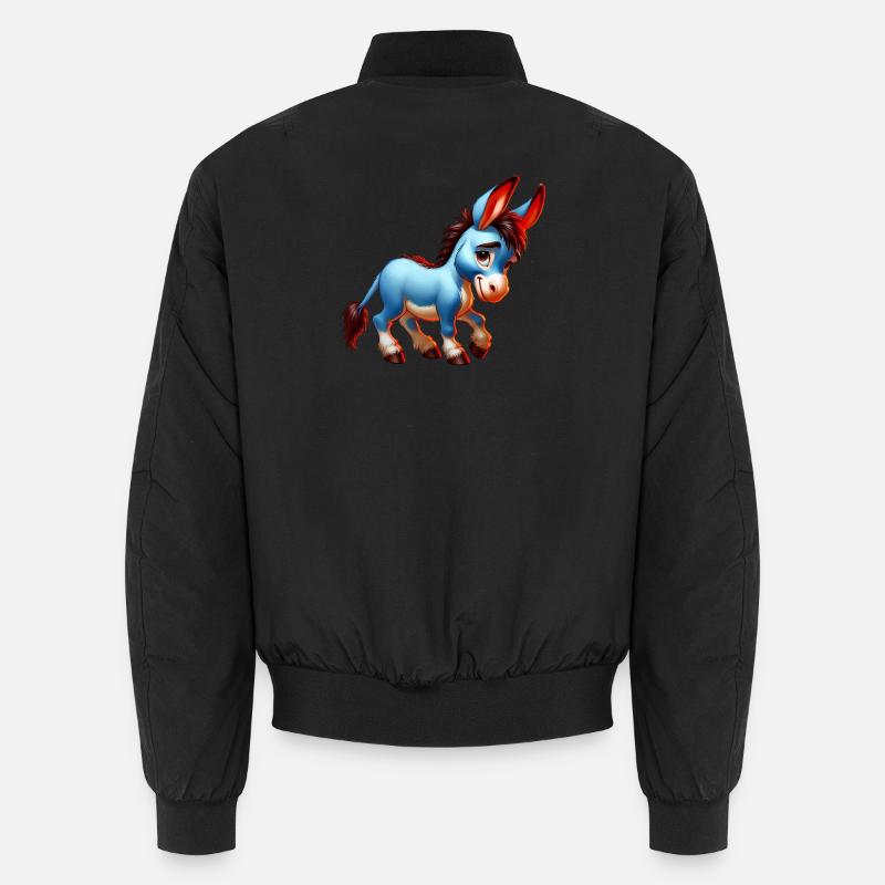 Esel-Maultier Unisex Bomberjacke