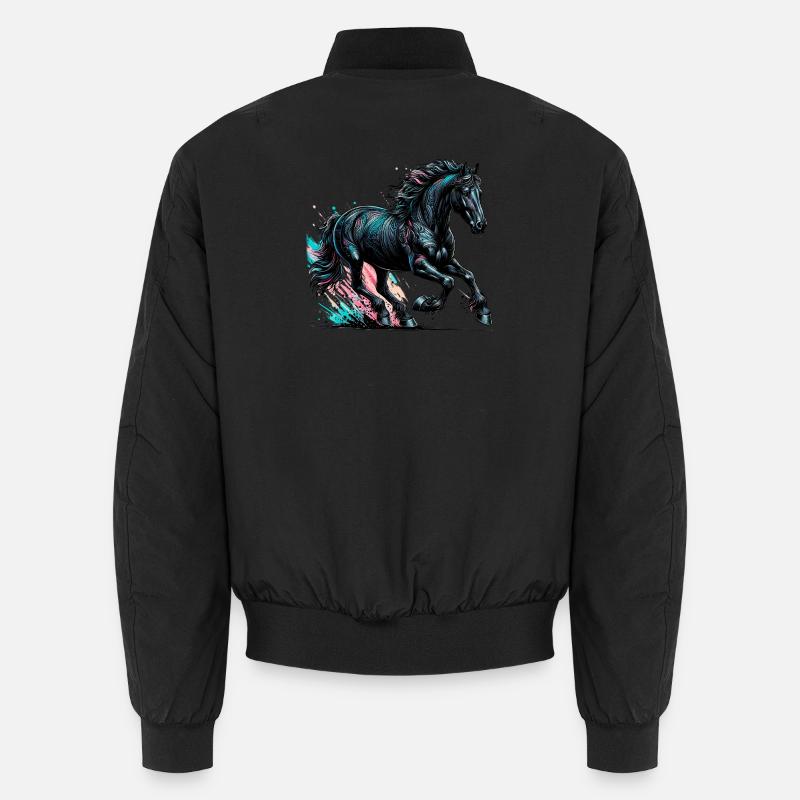 Horse Unisex Bomber Jacket