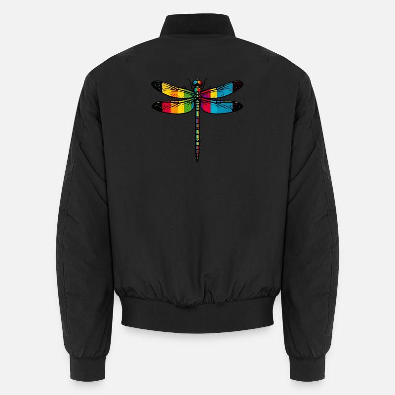 Libellule - Bomber unisexe - noir