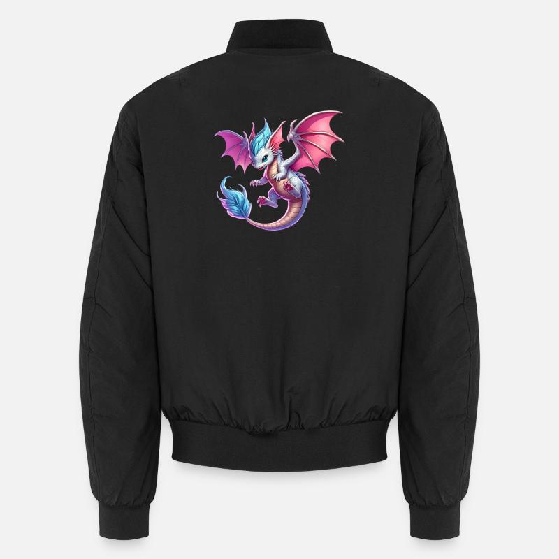 Dragon - Unisex Bomber Jacket - black