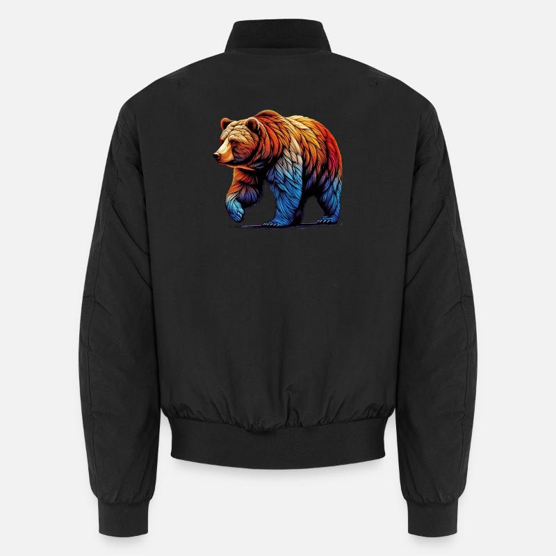 Bär Unisex Bomberjacke