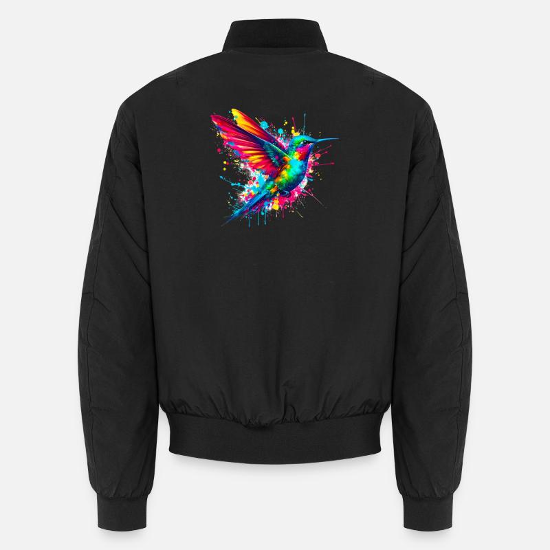 Colibri - Bomber unisexe - noir