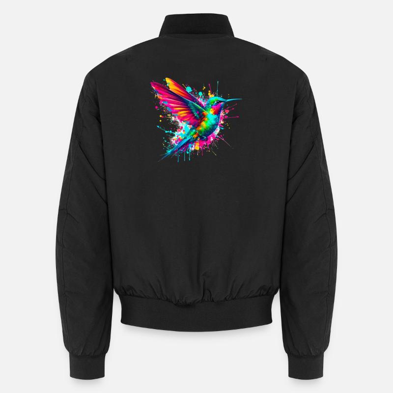 Colibri - Bomber unisexe - noir