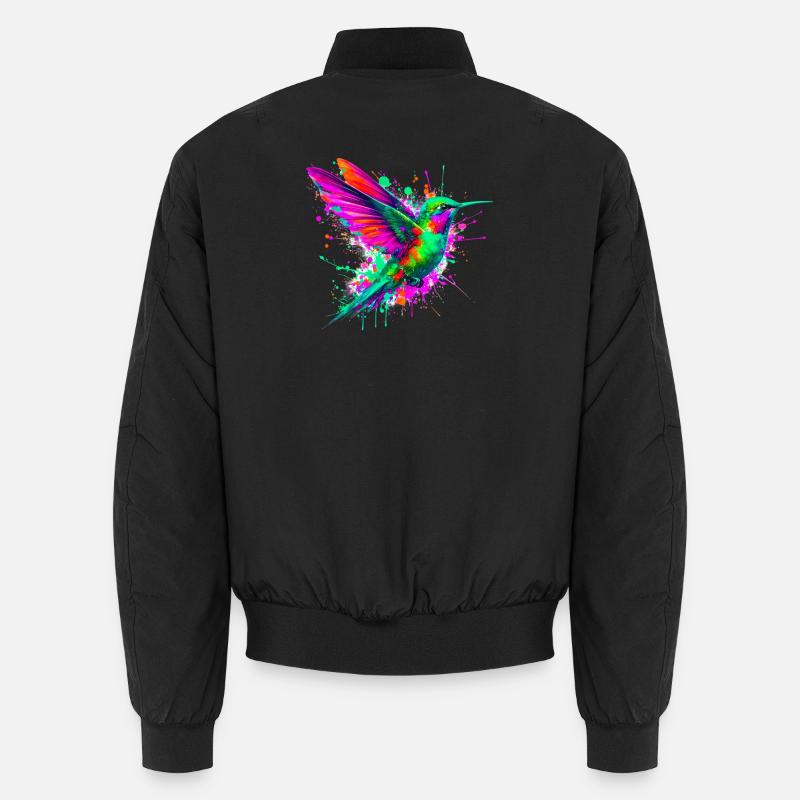 Hummingbird Unisex Bomber Jacket
