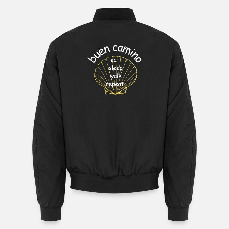 buen camino - Unisex Bomberjacke - Schwarz