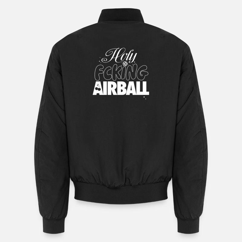 F*cking Airball Moment - Unisex Bomber Jacket - black