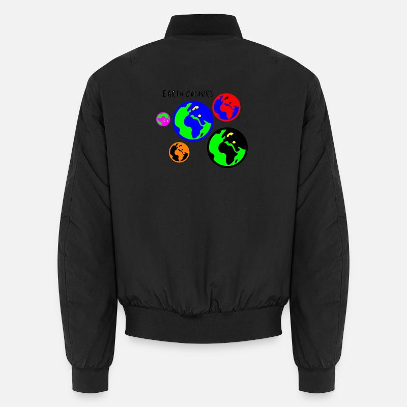 Couleurs de terre ludiques Bomber unisexe