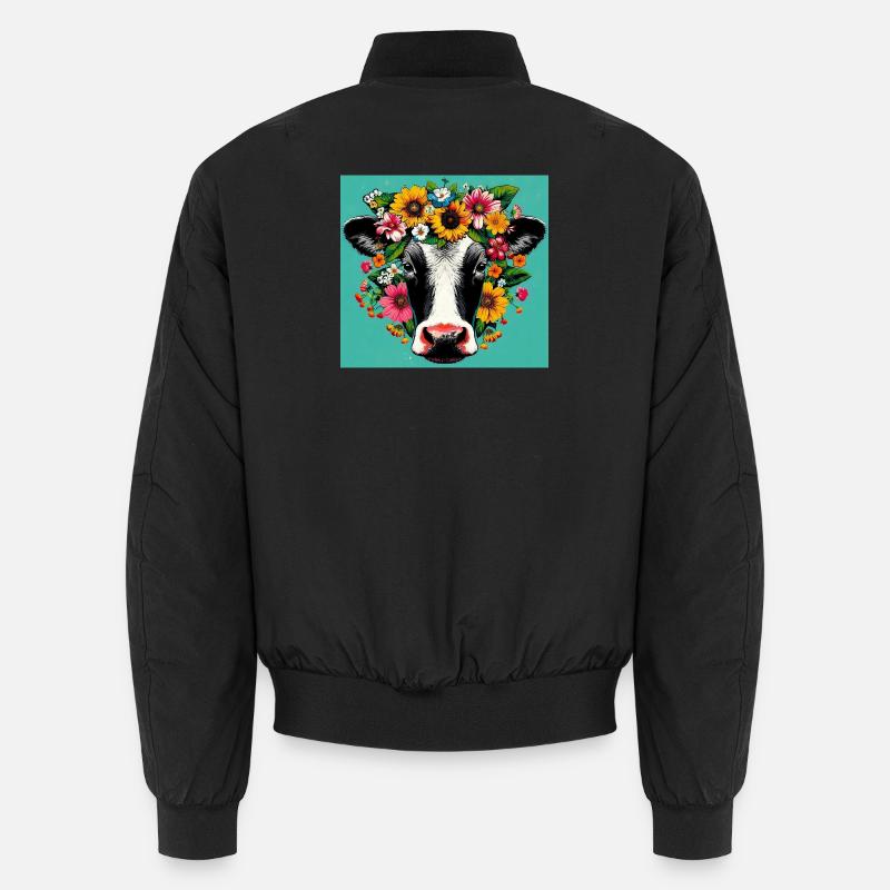 cow Unisex Bomber Jacket