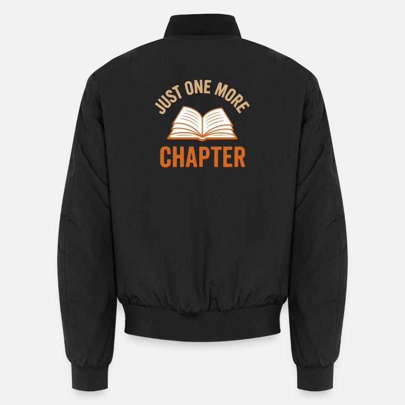 Book illustration with inspiring message Unisex Bomber Jacket
