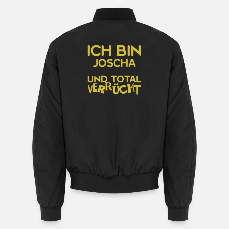 Joscha - Unisex Bomber Jacket - black