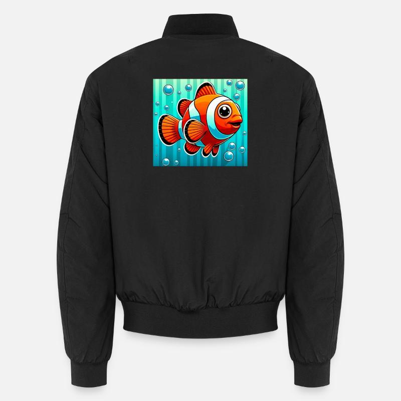 Clownfish Unisex Bomber Jacket