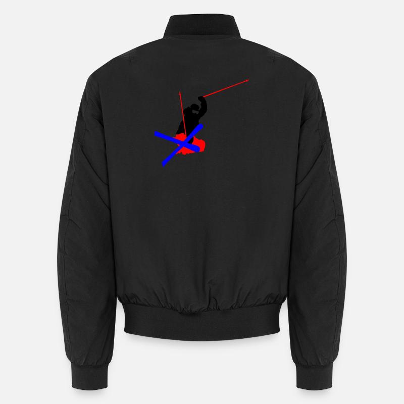 Ski acrobatique - Bomber unisexe - noir
