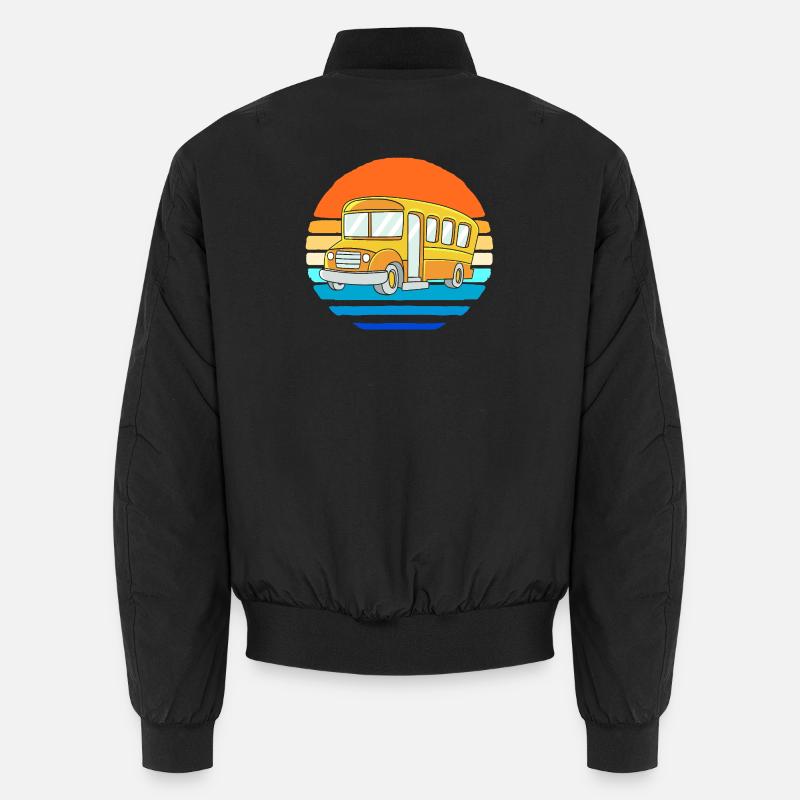 School Bus Bus Driver School Bus Driver Unisex Bomber Jacket