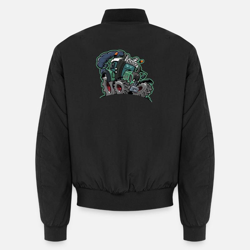 0922 F edge - Unisex Bomber Jacket - black