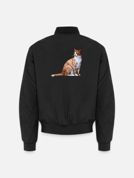 Chat chat chat Cat Cat - Bomber unisexe - noir