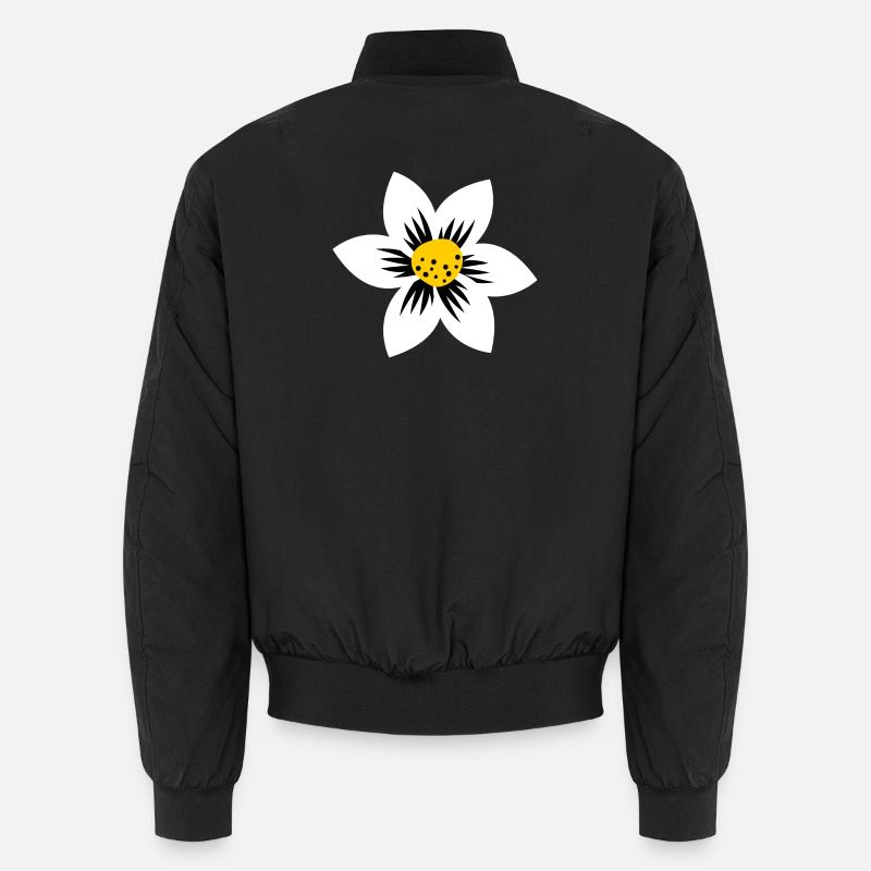 Flower Power Unisex Bomberjacke