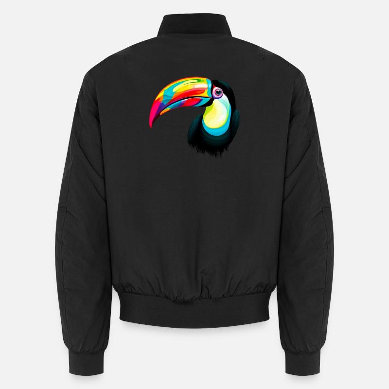 Toucan Unisex Bomber Jacket