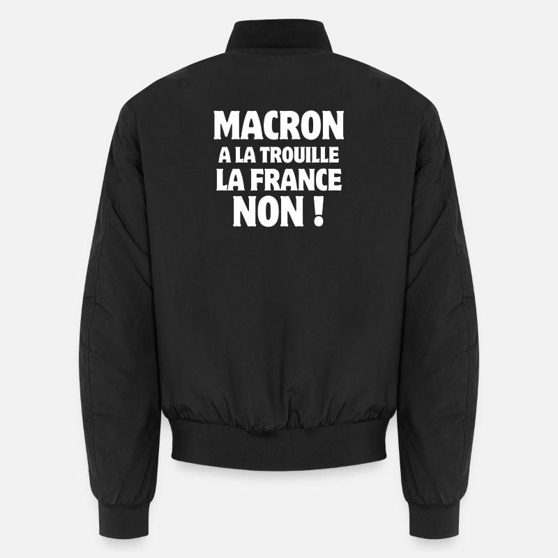 Macron, président de la république Bomber unisexe