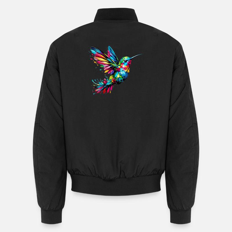 Colibri - Bomber unisexe - noir
