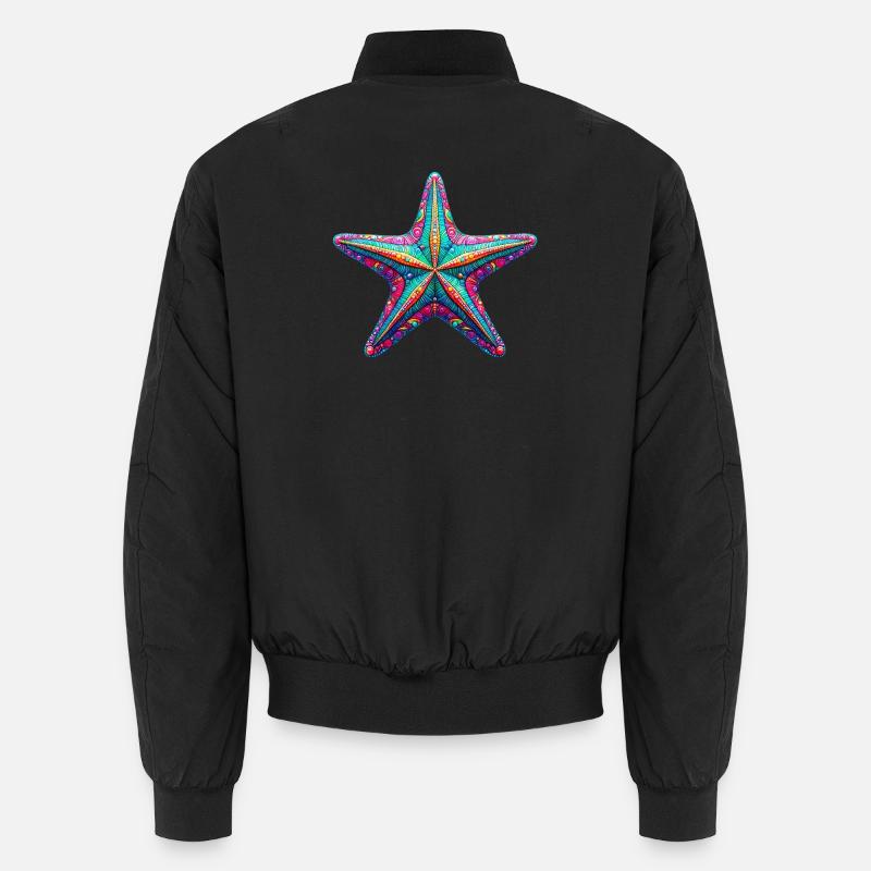 Seestern Unisex Bomberjacke