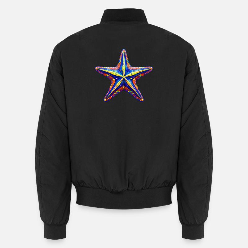 Starfish - Unisex Bomber Jacket - black