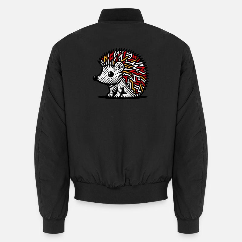 Hedgehog Unisex Bomber Jacket