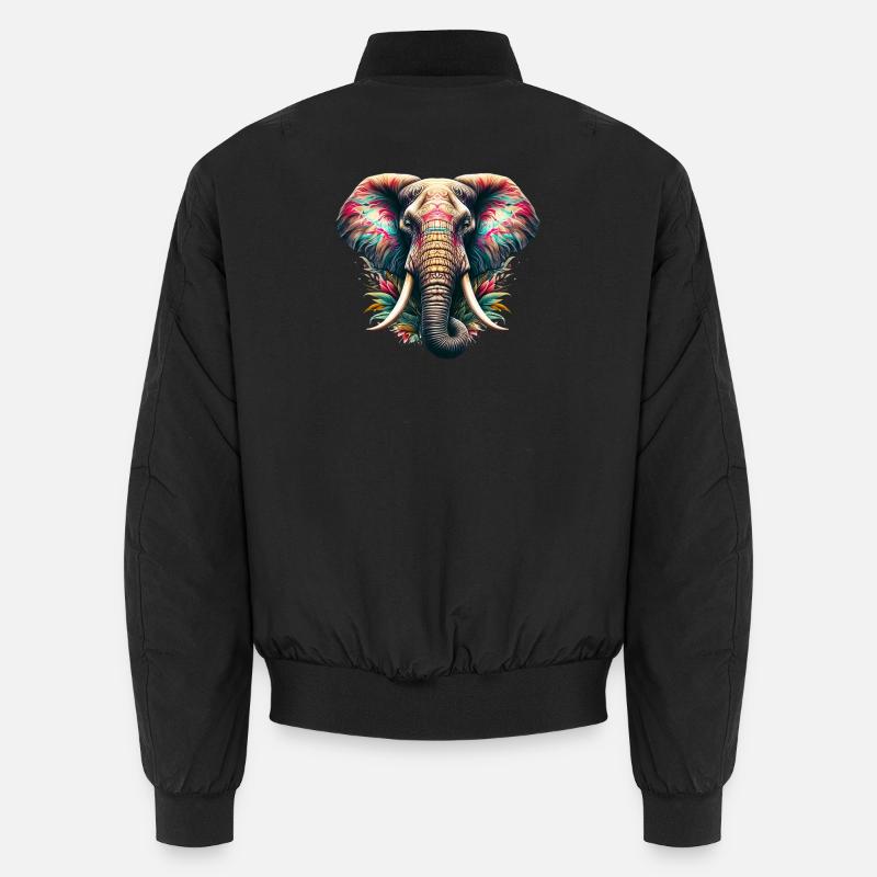 Elefant Unisex Bomberjacke