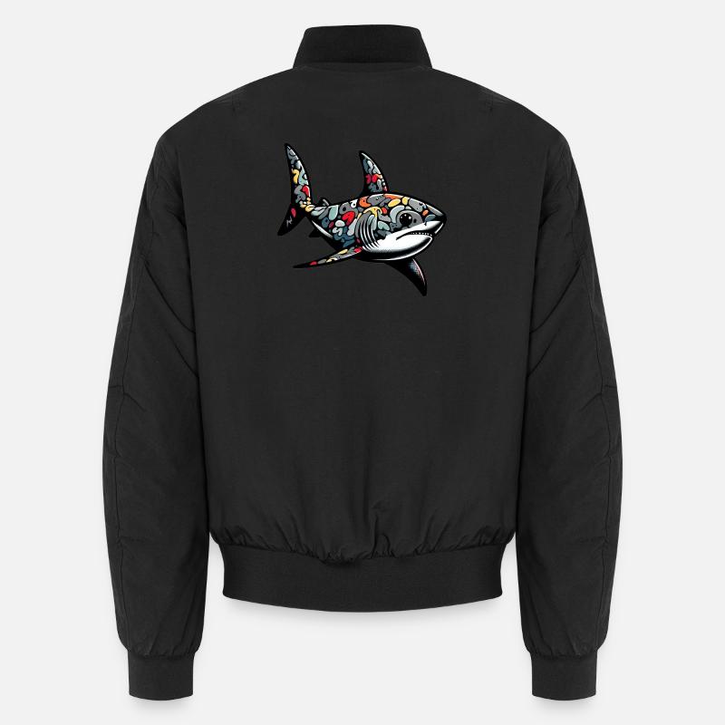 Hai Unisex Bomberjacke
