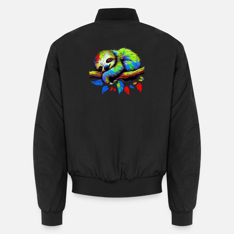 Faultier Unisex Bomberjacke