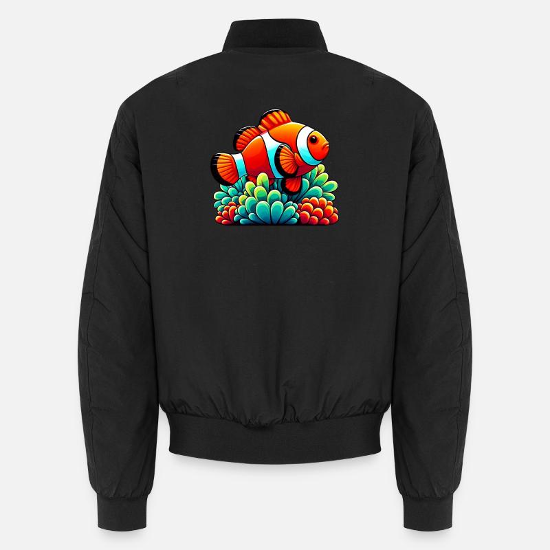 Clownfische Unisex Bomberjacke