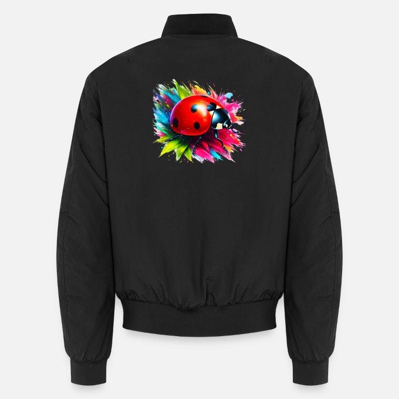 Coccinelle - Bomber unisexe - noir