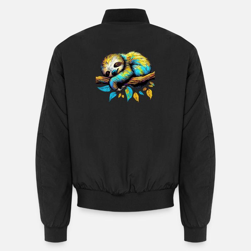 Sloth Unisex Bomber Jacket