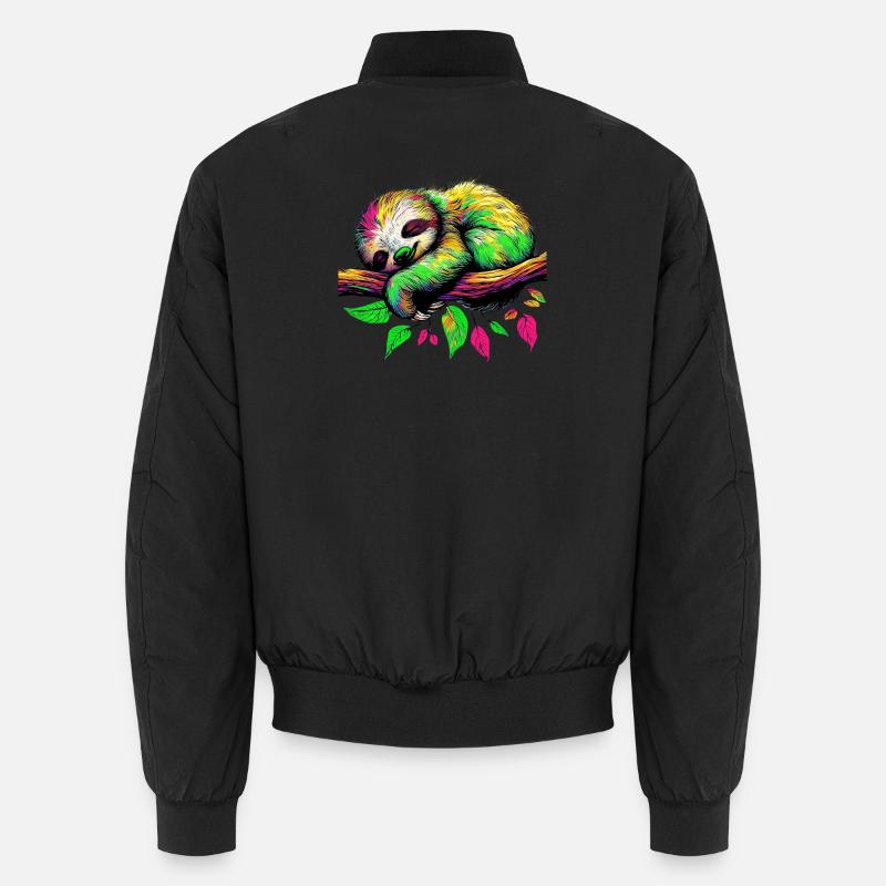 Faultier Unisex Bomberjacke